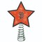 The Memory Company 10" Lighted Orange and Black Star MLB San Francisco Giants Christmas Tree Topper